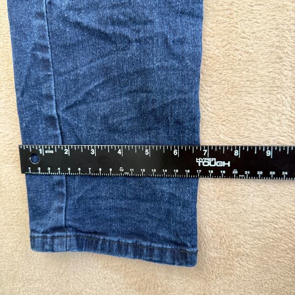 Kenneth Cole Jeans Mens 30x30 Blue Denim Slim Fit Stretch Straight Classic - Picture 9 of 13